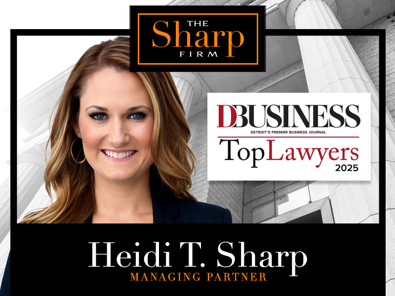 Heidi Sharp DBusiness Top Lawyers 2025 Award